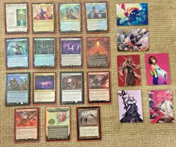 MYTHIC/RARE high value Mtg Final Fantasy lot of 20 with Vivi golden stamped art - Image 1