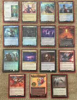 MYTHIC/RARE high value Mtg Final Fantasy lot of 20 with Vivi golden stamped art - Image 12