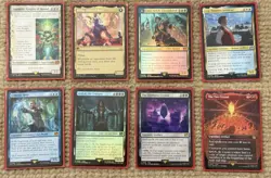 MYTHIC/RARE high value Mtg Final Fantasy lot of 20 with Vivi golden stamped art - Image 6