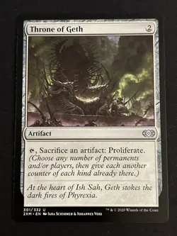 1x Throne of Geth (310) Double Masters LP MTG Magic the Gathering x1 MKE - Image 3