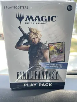 Magic The Gathering Final Fantasy Play Pack NEW READ MTG TCG CCG - Image 1