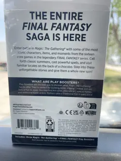 Magic The Gathering Final Fantasy Play Pack NEW READ MTG TCG CCG - Image 2