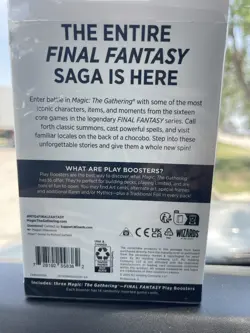 Magic The Gathering Final Fantasy Play Pack NEW READ MTG TCG CCG - Image 4