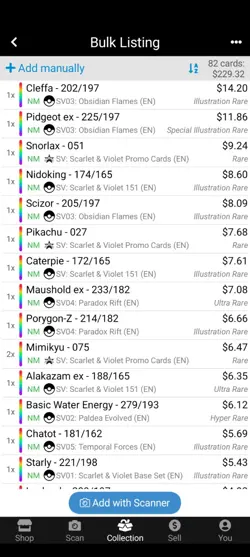 Pokemon 82 Card Lot - Card List In Description - Image 1