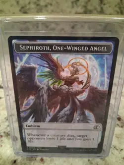 Magic the Gathering x Final Fantasy Sephiroth, One-Winged Angel/Robot E 0024 - Image 1