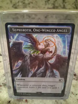 Magic the Gathering x Final Fantasy Sephiroth, One-Winged Angel/Robot E 0024 - Image 3