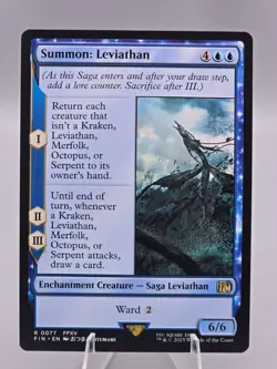 Magic the Gathering Summon: Leviathan #77 Non Holo - Image 1