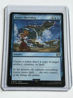 Relms Sketching 67  MTG Final Fantasy 2025  Mint - 9.0 +  Uncommon Non Foil - Image 14