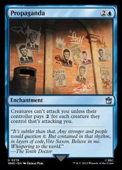 Propaganda- Universes Beyond: Dr. Who  Regular MTG-NM - Image 2