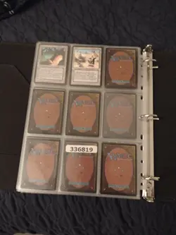 MTG The Dark COMPLETE NM/LP+ 119 English Card Set With  leather 3 Ring Binder - Image 18