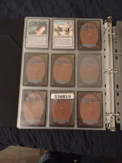 MTG The Dark COMPLETE NM/LP+ 119 English Card Set With  leather 3 Ring Binder - Image 7