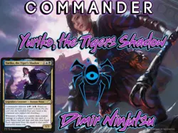 Yuriko, the Tigers Shadow MTG EDH Commander Deck! Ninjutsu Tribal - Image 1