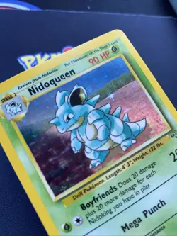 Pokémon TCG Nidoqueen Jungle 7/64 Holo Rare LP. - Image 4