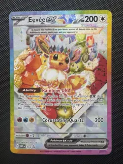 Eevee EX 174 UPC Promo Card Prismatic Evolutions Pokémon TCG #4 - Image 3