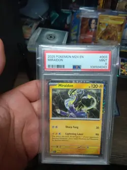 Pokemon Miraidon M24 EN #3 Holo McDonalds 2025 PSA 10 - Image 5