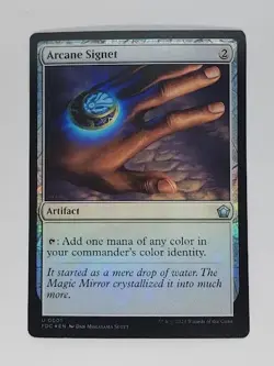 Arcane Signet 001 - Foil Mint - Commander: Foundations - Magic: The Gathering - Image 1