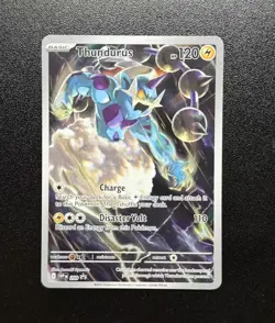Pokemon TCG - Thundurus SVP EN 209 Black Star Promos  NM - Image 3