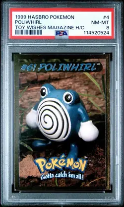 1999 Hasbro Toy Wishes Magazine Pokemon Trading Card Set Of 3 PSA Graded - Image 2