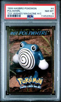 1999 Hasbro Toy Wishes Magazine Pokemon Trading Card Set Of 3 PSA Graded - Image 5