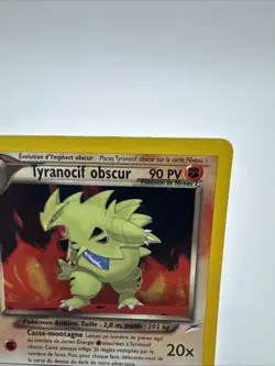 Carte Pokémon : Tyranocif Obscur 11/105 Neo Destiny Edition 2 Française - Image 13