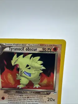 Carte Pokémon : Tyranocif Obscur 11/105 Neo Destiny Edition 2 Française - Image 3