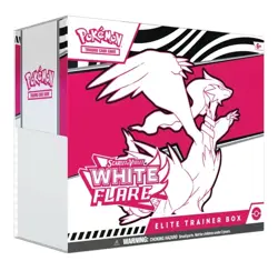 Pokémon TCG White Flare Elite Trainer Box S&V 10.5 – Factory Sealed ETB - Image 1