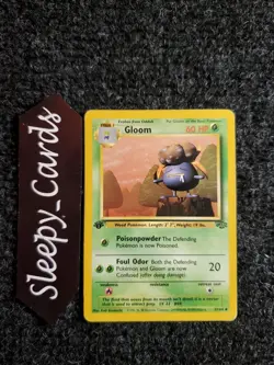 Pokémon TCG - Gloom 37/64 1st Edition Jungle LP - Image 6
