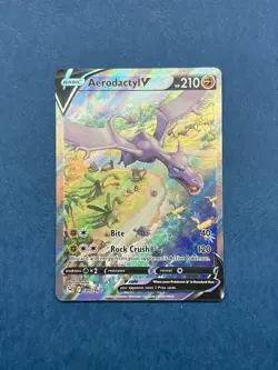 Aerodactyl V 180/196 Lost Origin Alt Art Holo Rare Pokémon TCG - LP/NM - Image 1