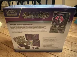 Pokemon Scarlet And Violet Elite Trainer Box NEW SEALED TCG Miraidon ETB - Image 3