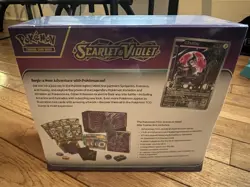 Pokemon Scarlet And Violet Elite Trainer Box NEW SEALED TCG Miraidon ETB - Image 7