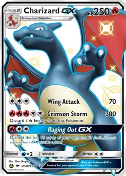 Charizard GX SV49/SV94 Hidden Fates: Shiny Vault Holo - Image 1