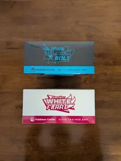 Pokemon Black Bolt and White Flare Pokemon Center PC Elite Trainer Box ETB - Image 4