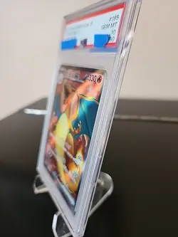 Pokémon,Charizard ex,#185/165, Japanese, Super Rare, PSA 10 Mint - Image 4