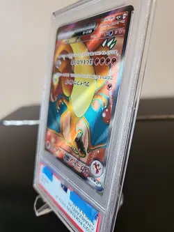 Pokémon,Charizard ex,#185/165, Japanese, Super Rare, PSA 10 Mint - Image 8