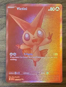 Red Victini English Pokemon White Flare Black Bolt WHT EN 172/086 10 CONTENDER - Image 14