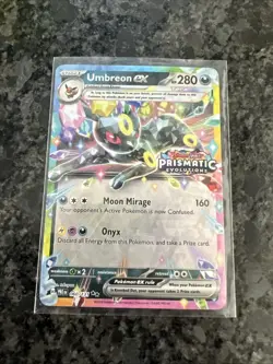 Pokemon TCG Umbreon ex Prismatic Evolutions Stamp Promo Card 060/131 - Image 1