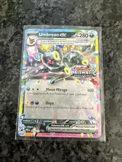 Pokemon TCG Umbreon ex Prismatic Evolutions Stamp Promo Card 060/131 - Image 3