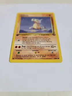 1999 Pokémon TCG First Edition CUBONE Jungle Set 50/64 - Image 3