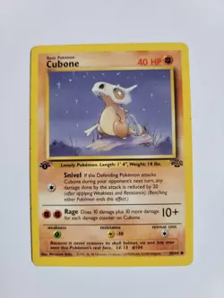 1999 Pokémon TCG First Edition CUBONE Jungle Set 50/64 - Image 9