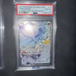 2021 Pokemon Reshiram And Zekrom Celebrations Set! PSA 10 - Image 6