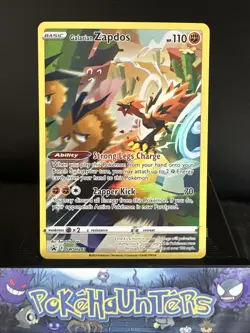 Pokemon Card Galarian Zapdos SWSH283 Holo Rare Promo Crown Zenith NM - Image 3