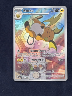 2023 Pokémon Paldea Evolved Raichu 211/193 FULL ART RARE - Image 11