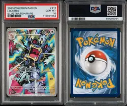 2023 POKEMON PAR EN-PARADOX RIFT #212 LOUDRED ILLUSTRATION RARE PSA 10 - Image 3