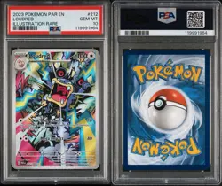 2023 POKEMON PAR EN-PARADOX RIFT #212 LOUDRED ILLUSTRATION RARE PSA 10 - Image 6