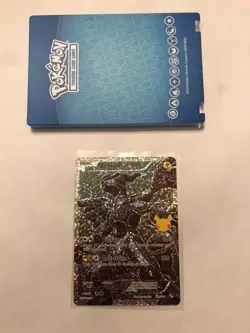 Pokemon TCG Zekrom Card Celebrations Classic Collection 114/114 WITH POKEMON MAG - Image 1