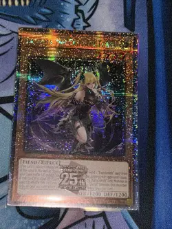 Yugioh English Lacrima the Crimson Tears ROTA-EN014 Quarter Century SR NM 1st - Image 11