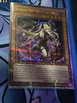 Yugioh English Lacrima the Crimson Tears ROTA-EN014 Quarter Century SR NM 1st - Image 7