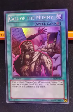 Yu-Gi-Oh! Call of the Mummy LCJW-EN212 1st SR - Image 1