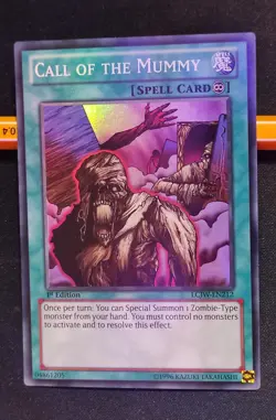 Yu-Gi-Oh! Call of the Mummy LCJW-EN212 1st SR - Image 2