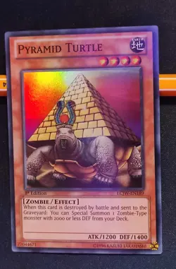 Yu-Gi-Oh! Pyramid Turtle LCJW-EN189 1st SR - Image 1